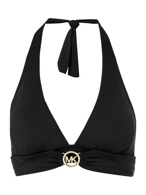 michael kors bikini black|michael kors swimsuits women.